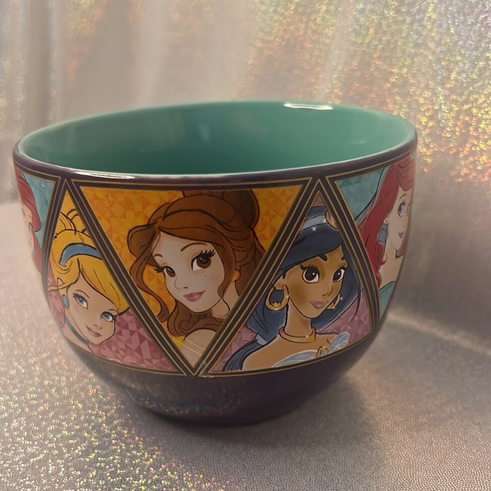 Disney princess mug large wide purple soup coffee bar ware drinkware cup - Picture 3 of 7